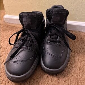 New Balance Kids Charcoal Sneakers